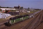 BN 2705 with BIRR Roadrailer train